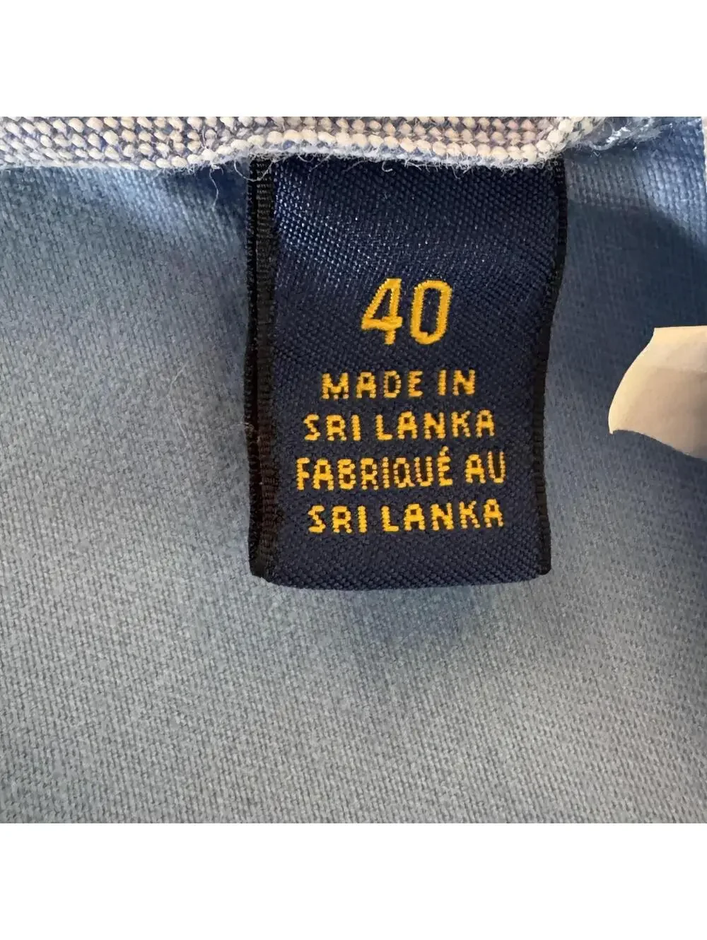 Polo Ralph Lauren Chino Shorts Mens 40 Blue Stretch Classic Fit 9 Inseam Flat - Picture 5 of 11